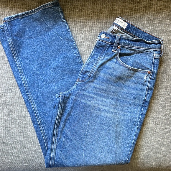 Abercrombie Curve Love Low Rise 90s Baggy Jean - Picture 8 of 10